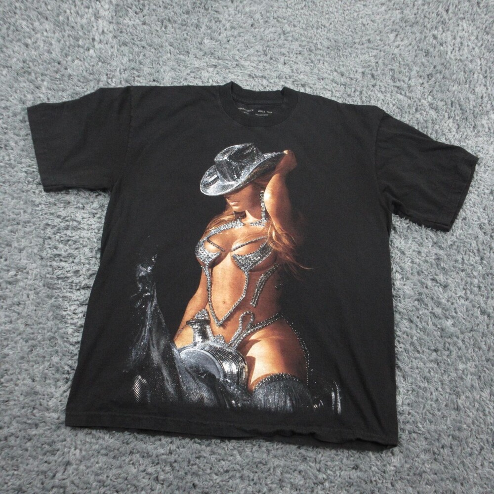 Beyonce Renaissance World Tour Shirt Mens Large Concert Tee Amazon Music 2023
